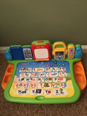 VTech Explore And Write Activity Desk Works Alphabet & Letter Sounds