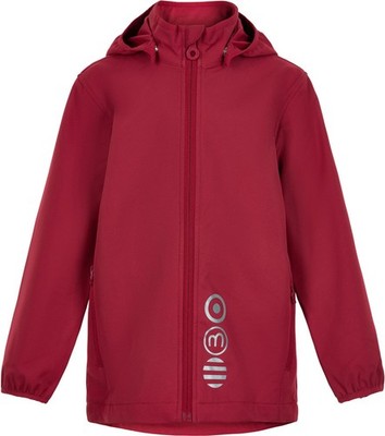 Minymo Kinder Jacke Softshell Jacket Solid Deep Claret Red