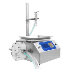 200W Single Head Filling Machine Rectangular Automatic Honey Filler 10g-10kg