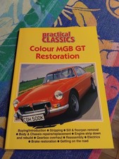 Mgb Gt Restoration Practical Classics Vgc Full Colour Chrome Bumper Rebuild