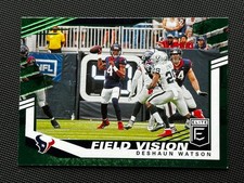 2020 Donruss Elite Field Vision Green #5 Deshaun Watson Houston Texans Football
