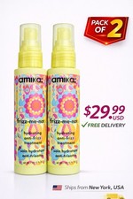 AMIKA Frizz-Me-Not Hydrating Anti-Frizz Treatment   Pack of 2 60ml 