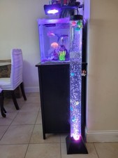 New Bubble Tube Floor Fish Aquarium Sensory L...