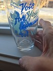 Vtg USA Political Donkey Elephant Drinking Glass Tumbler Vote For Your Candidate — photo 4