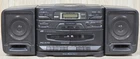 JVC PC-X110 Portable System CD Player AM-FM Cassette Hyper Bass - TESTED -