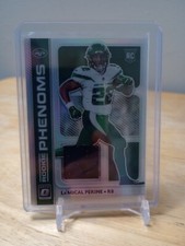 Lamical Perine 2020 Optic RP-40 Rookie Phenoms Silver Holo Patch jersey Jets