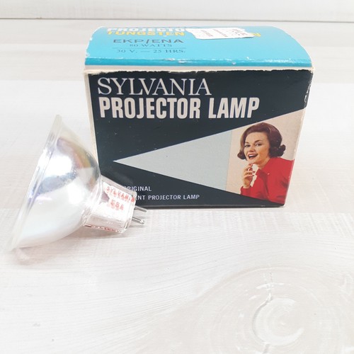 Sylvania EKP / ENA Projector Lamp 80 Watts 30 V Tungsten Halogen Bulb - Picture 2 of 10