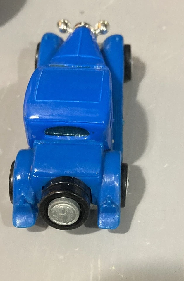 1980-е Mattel Hot Wheels Classics синий Bugatti с колесами Whitewall  - Изображение 2 из 4