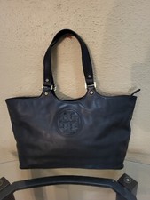 Tory Burch  Large  Black Satchel Leather Handbag. Cond.is V.Gd