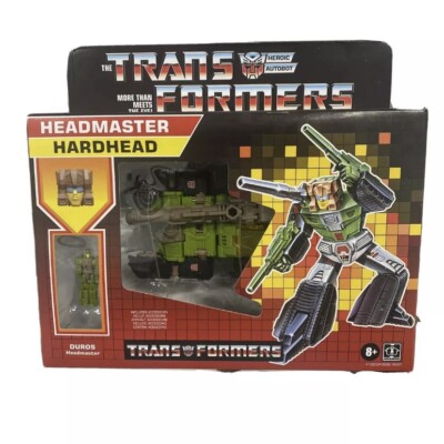 Transformers Headmaster HardHead Walmart Exclusive Retro Reissue 2020 Brand New