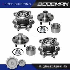 2x Front + 2x Rear Wheel Bearing Hub for 2002-2006 Nissan Altima 3.5L