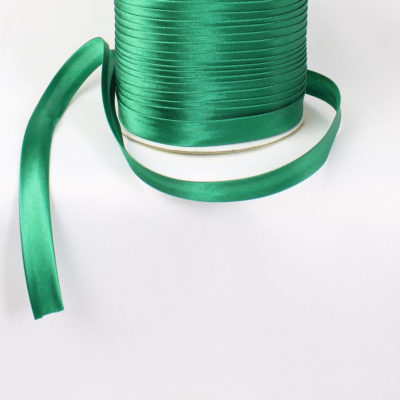 10 m Schrägband Satin Kantenband, 15 mm Breite, gefalzt (Ab sofort nur 0,335 /m)