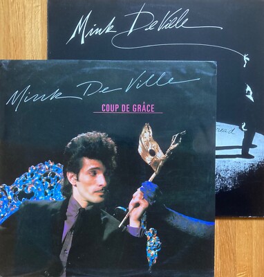 MINK DeVILLE - When Angels Fear To Tread & Coup de Grace / 2 LP's