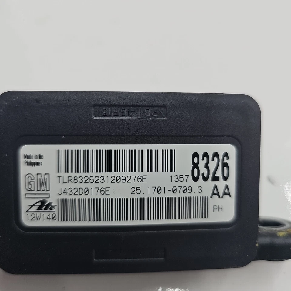 11 12 13 14 15 2011-2015 CHEVROLET CRUZE YAW RATE SENSOR 13578326 OEM - Image 2 of 3