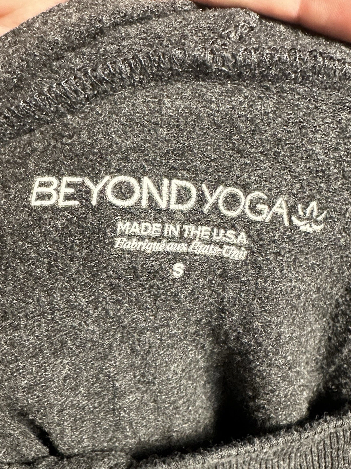 beyond-yoga cropped lightweight breathable loungewear hoodie