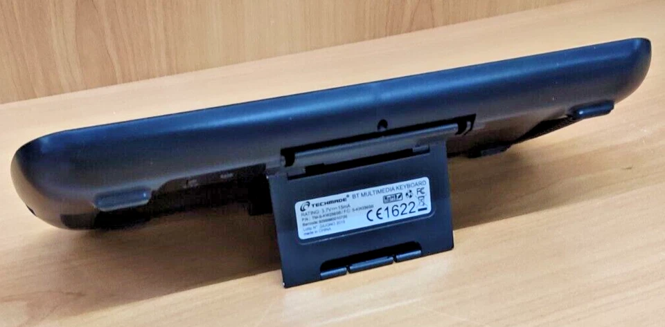 Mini tastiera multimediale Bluetooth Trackball Techmade S-KW256SB - Immagine 3 di 4