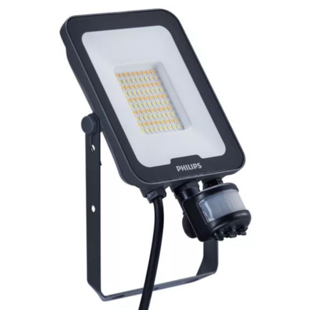 Philips 108365877 Ledinaire LED Floodlight CCT with PIR Movement Sensor IP65 30W