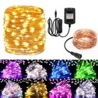 100-500LED Lichterkette Kette Weihnachtsbaumkette Innen Außen Garten Party Deko