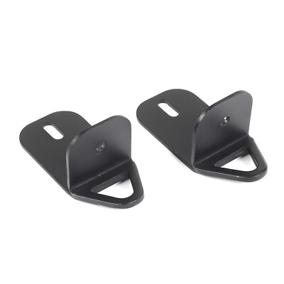 Heavy Duty Tailgate Tie Down Anchors For Ford Maverick 2022-2025 - Black Carbon Steel Cargo Hooks