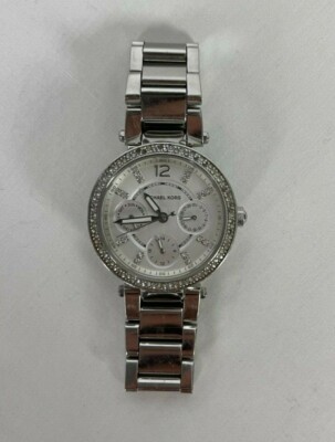 Michael Kors diamond studded watch Michael Kors Silver-Tone Jaryn Studded | Mercari main image 3