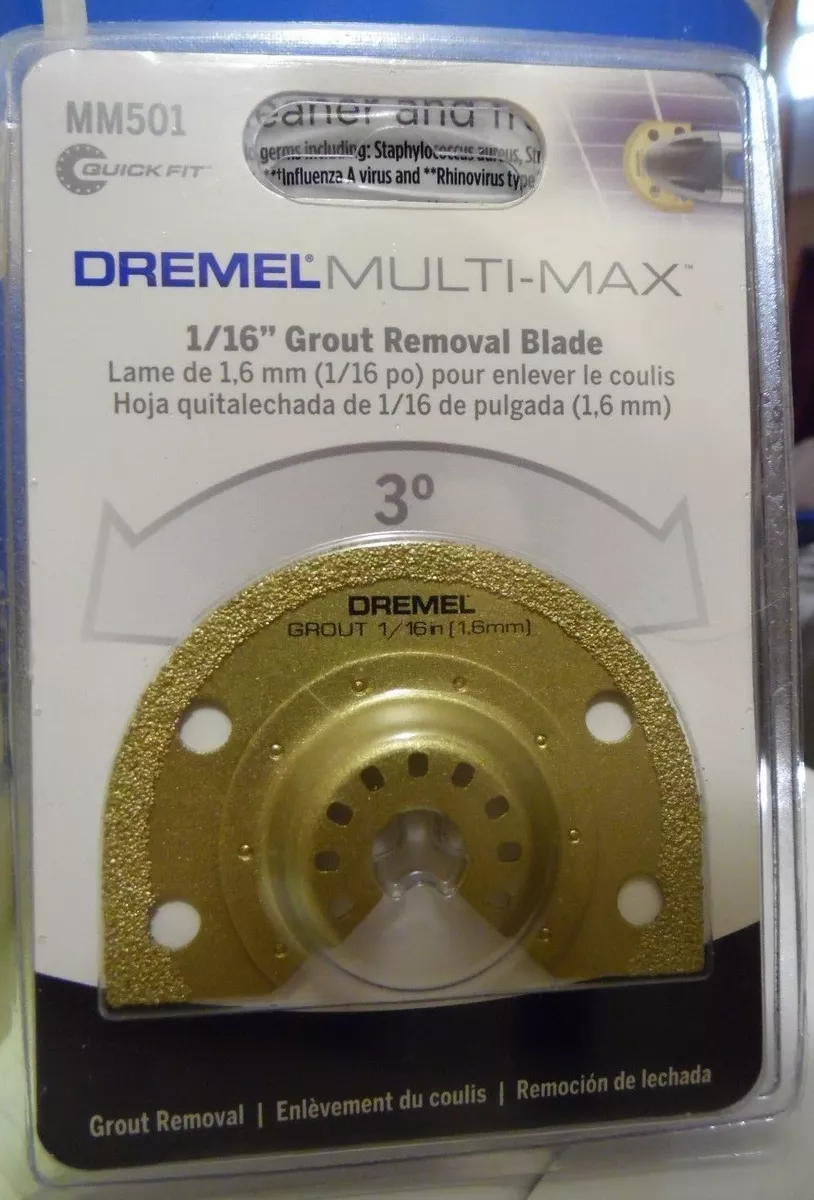 Dremel grout sale blade