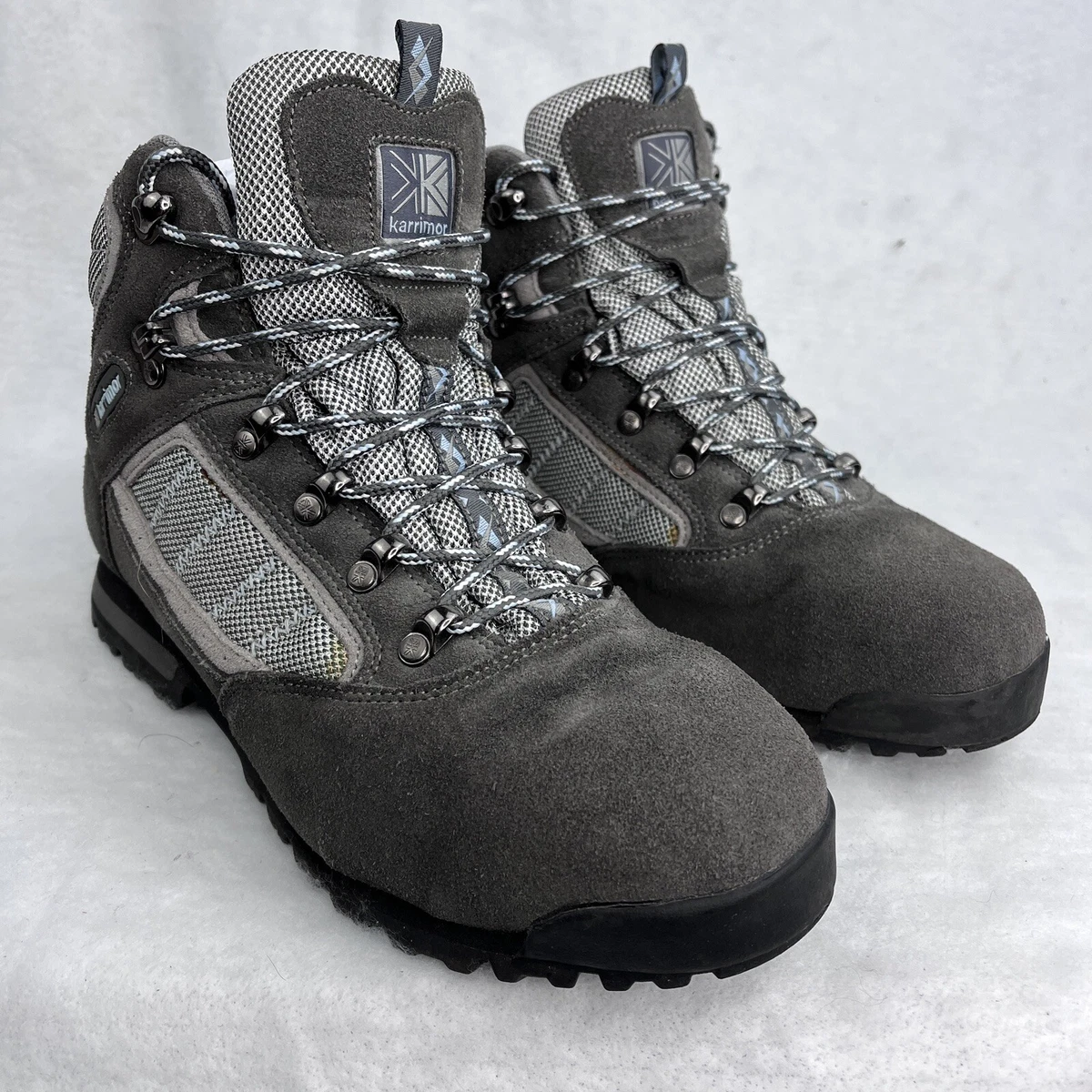 New! Karrimor British Hiking Mens Suede Boots Grey Brown S8 Item:karrimor Size 44/uk10 Purpose: hiking Call/WhatsApp  main image 3