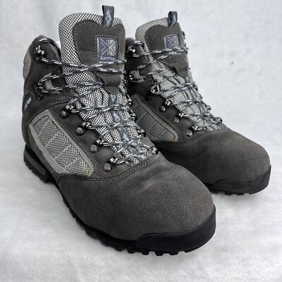 Karrimor Boulder 00 Mens Walking Hiking Boots Charcoal Grey US8