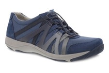 Dansko Henriette MEDIUM Women's Casual Shoes, Navy Suede