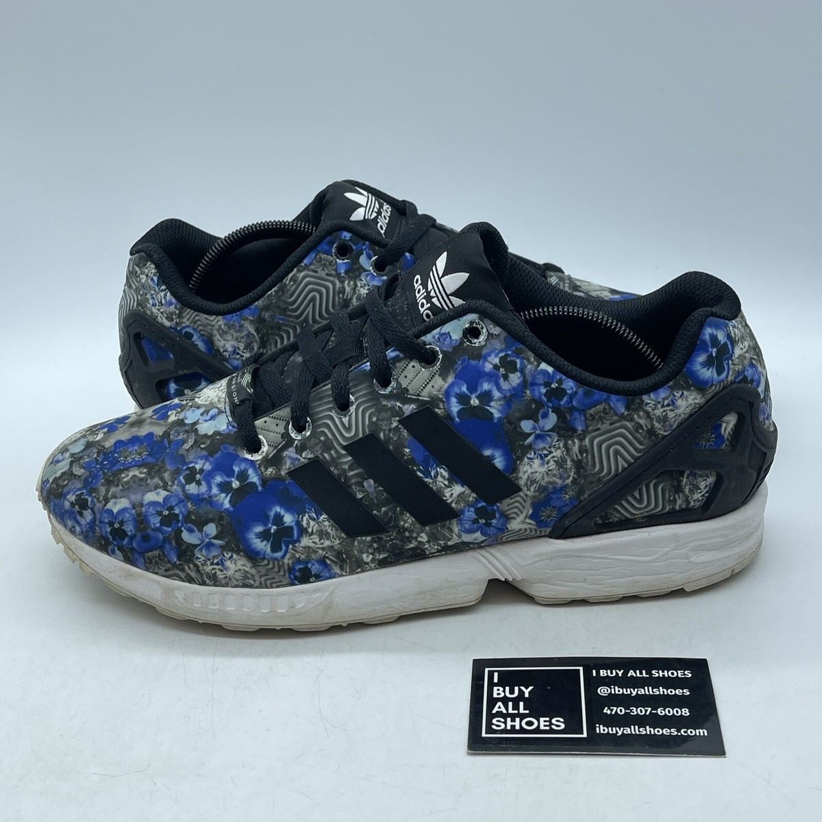 Adidas Sneaker Zx Flux Floral Shoes Floral Zx Flux Size 12 Size 12