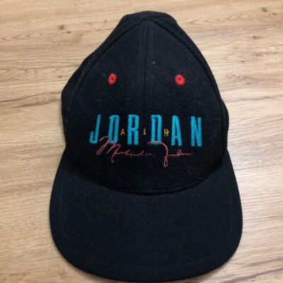 Vintage Nike Air Jordan Michael Jordan Snapback Cap Wool 90's