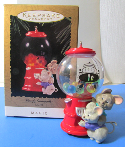 Hallmark Magic Ornament 1995 Goody Gumballs - Imagen 5 de 17