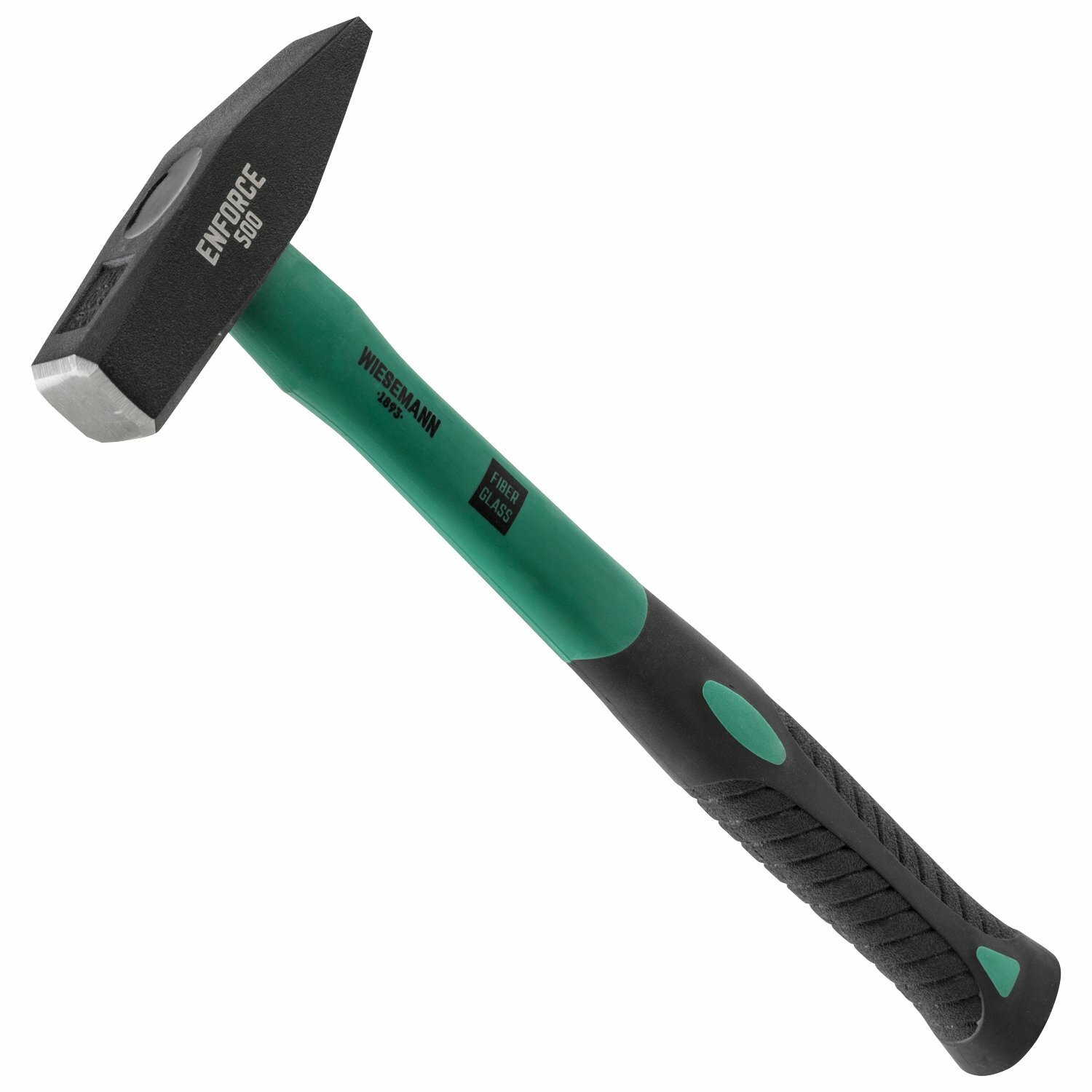 Martello da meccanico fine da 500 gr con manico in vetroresina a due (t7v)