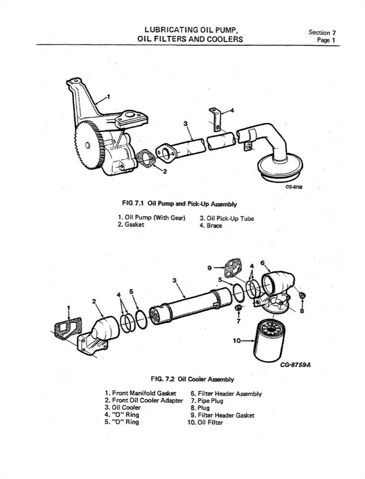 1973 Ford E-100 Econoline Van ENGINE Shop Service Repair Manual Xo - Foto 10