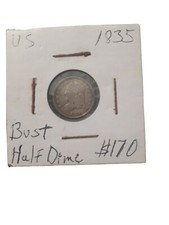 1835 5c Capped Bust Silver Half Dime