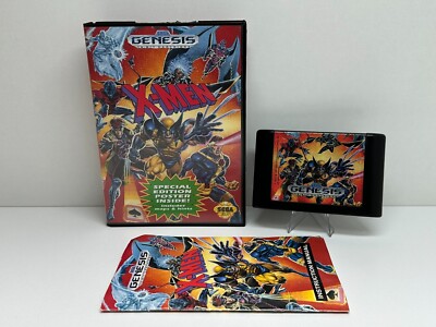 X-MEN - Sega Genesis - NTSC - OVP + Anleitung - Retro Game  BLITZBEREIT 