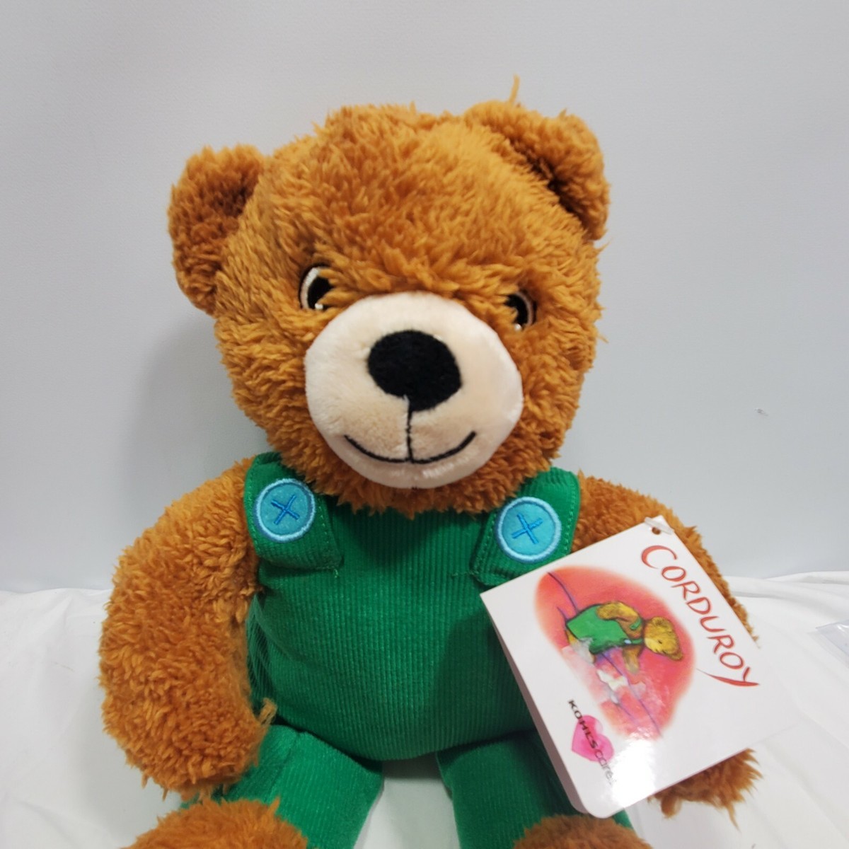 Corduroy Bear Green Overalls Kohls Cares New Plush Stuffed Animal
