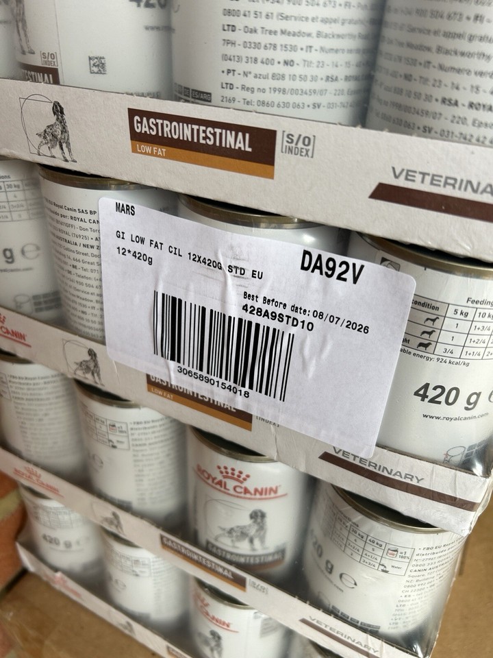 Royal Canin GastroIntestinal Low Fat Dog 12 x 410g eBay