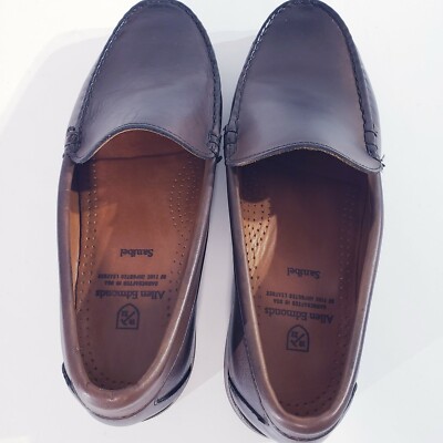 Allen Edmonds Sanibel Brown Leather Loafers‎ Slip On Shoes Men\'s 10.5 D USA Allen Edmonds Sanibel Brown Leather Loafers Made In USA Size  main image 2