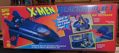 X-Men Blackbird Jet Transforming Mobile Air Command By Toybiz NEW