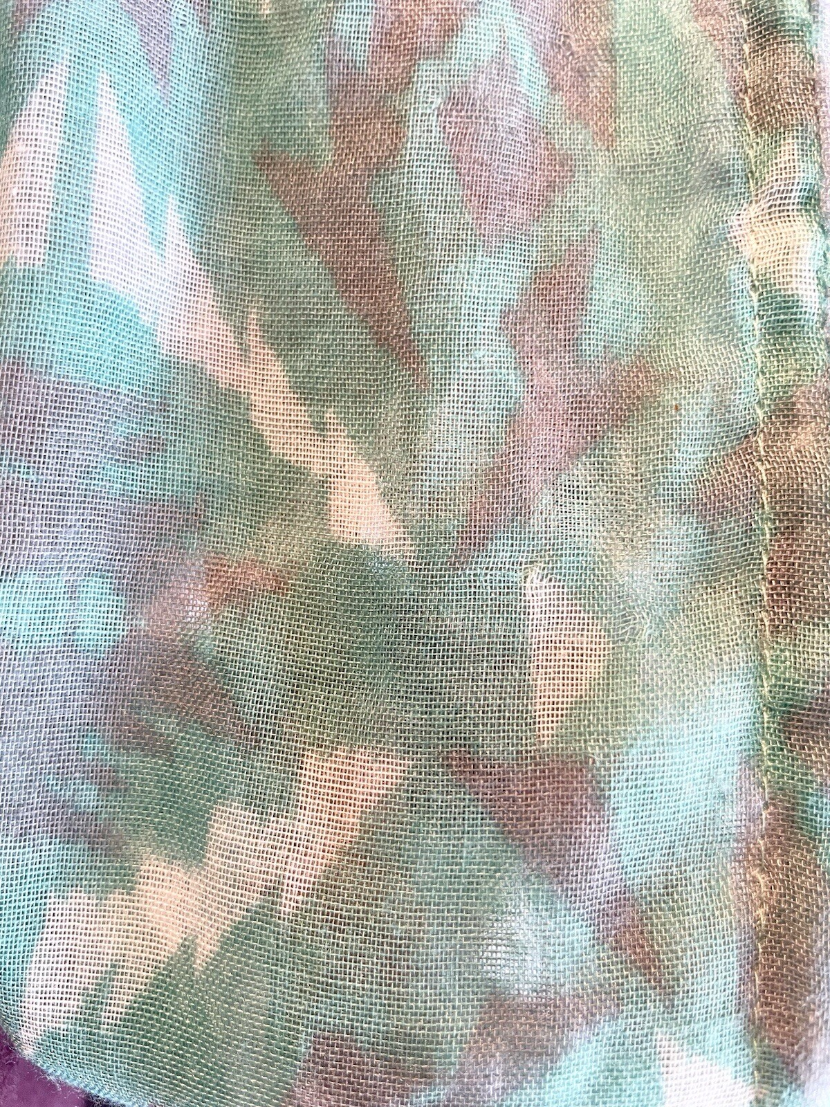 Chevron Infinity Scarf Wide Circle Loop Soft Mult… - image 3