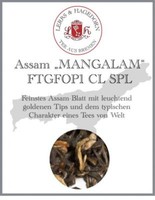 Assam Tee FTGFOP1 Ch Spl Typ Mangalam 1Kg, Taninhaltig, Malzig, Nachhaltig