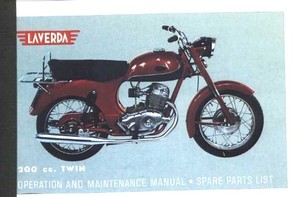 Moto Laverda 200 Twin Operation and maintenance - Spare parts List | eBay