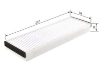 Bosch Innenraumfilter Partikelfilter 1 987 432 122 Audi Lamborghini VW