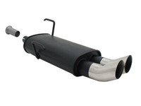 EndschalldäMpfer Auspuff Peugeot 206 / 206 CC 98/09 - 2X76Mm DTM
