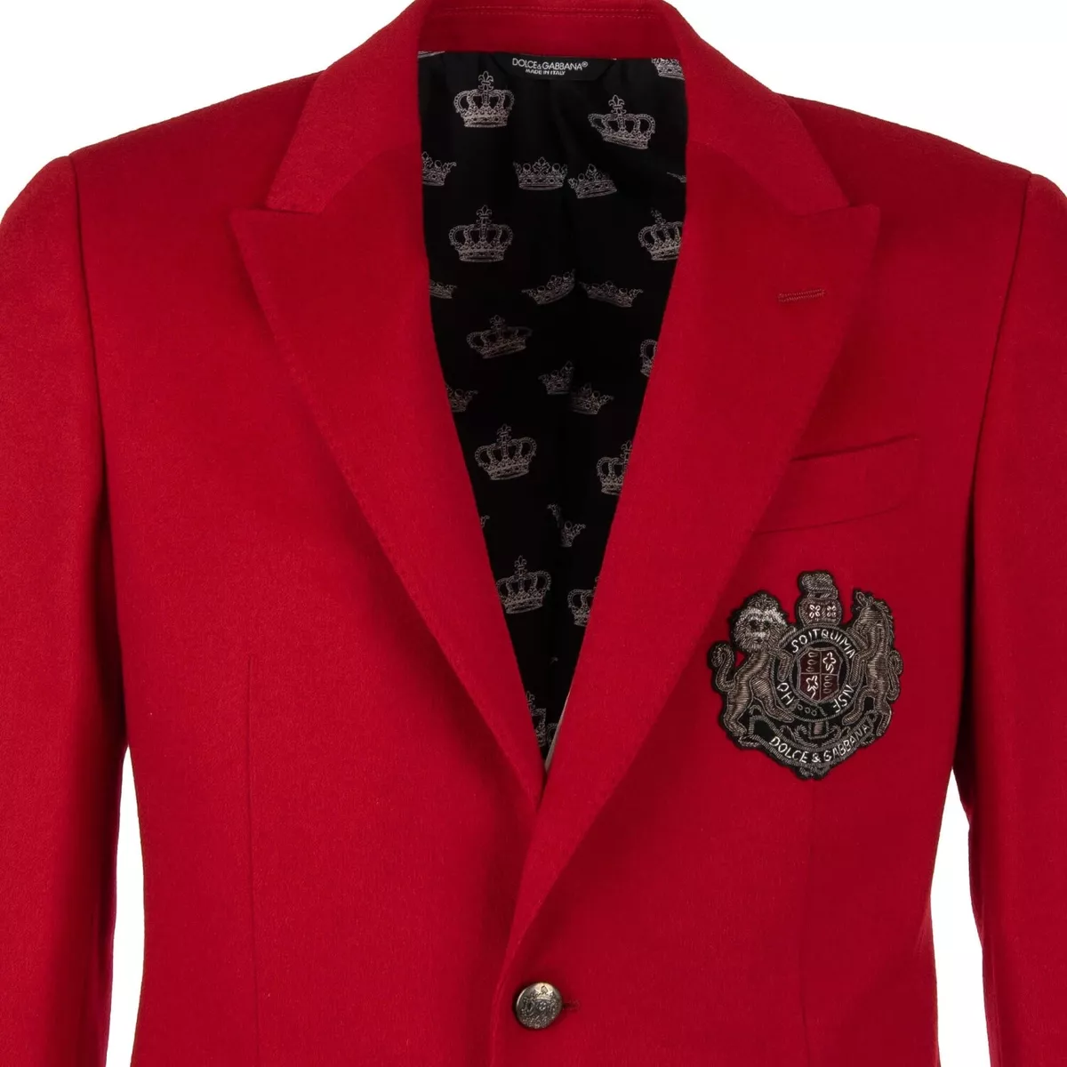 Dolce gabbana red jacket sale