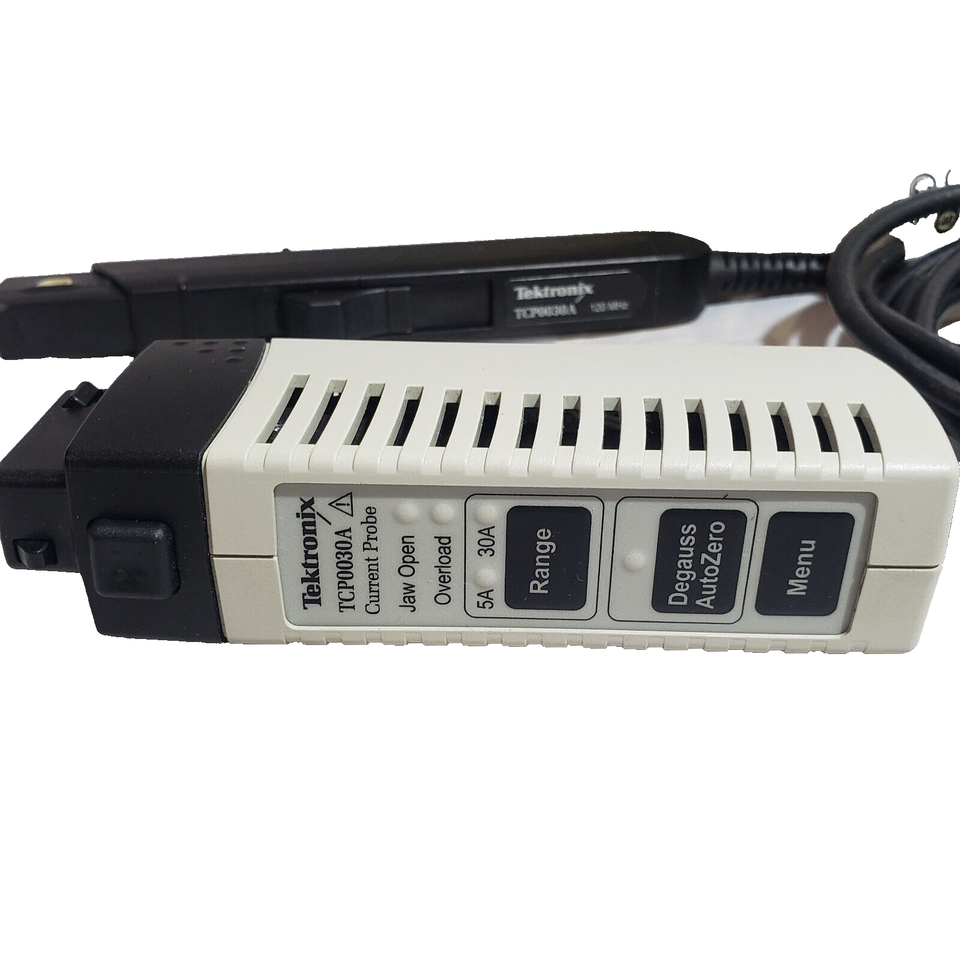 Tektronix TCP0030A Current Probe W/ Ground Clip & Adjustment Tool eBay