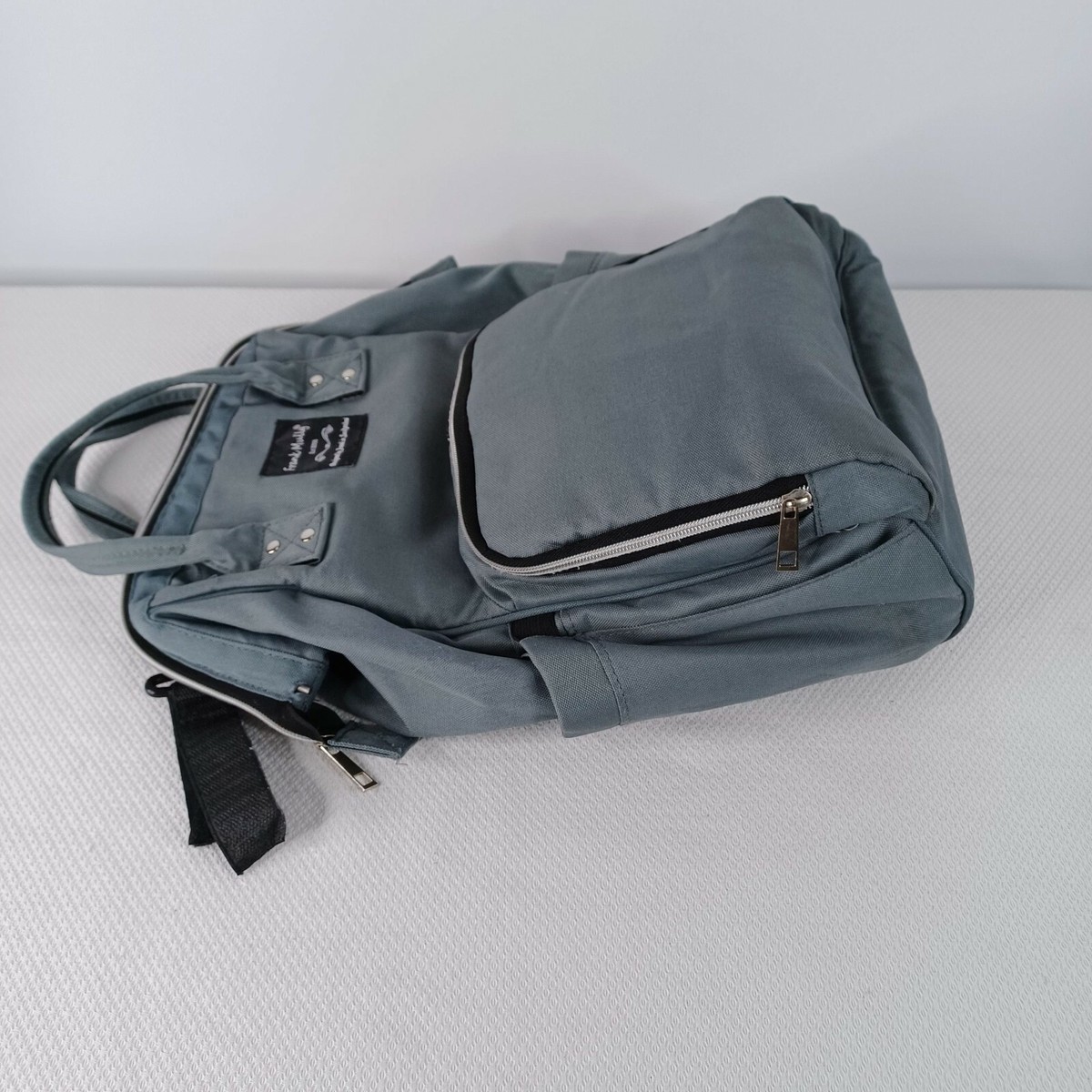 Diaper Bag Backpack Frank Mully Large Gray Multifunction Travel
