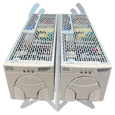 Lot of 2, Tyco, QS853A, PBP3AVUCAA, 25A/48V Rectifier Module, *Alex225*