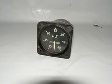 Kabinendruckmesser aus Fiat G91  10 ...40.000 feet  