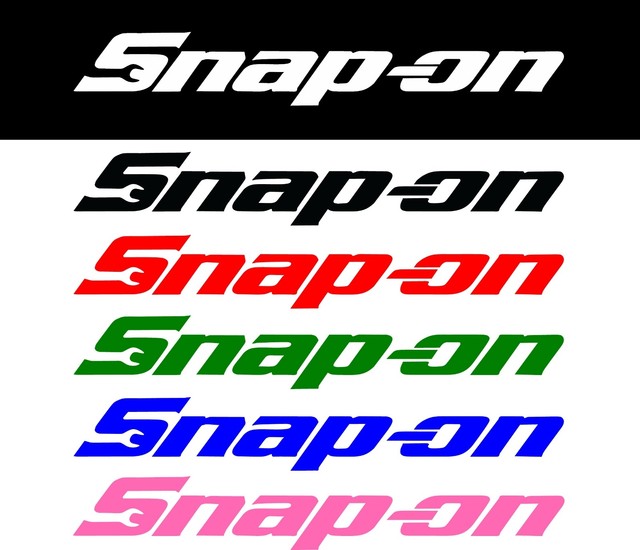 Snapon Decal made with Premium die cut vinyl sticker tools eBay